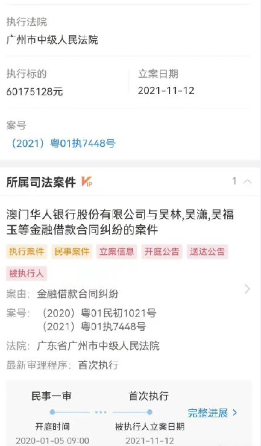 吴亦凡表哥被强制执行6000万是怎么回事,吴林等人开始赚流量了