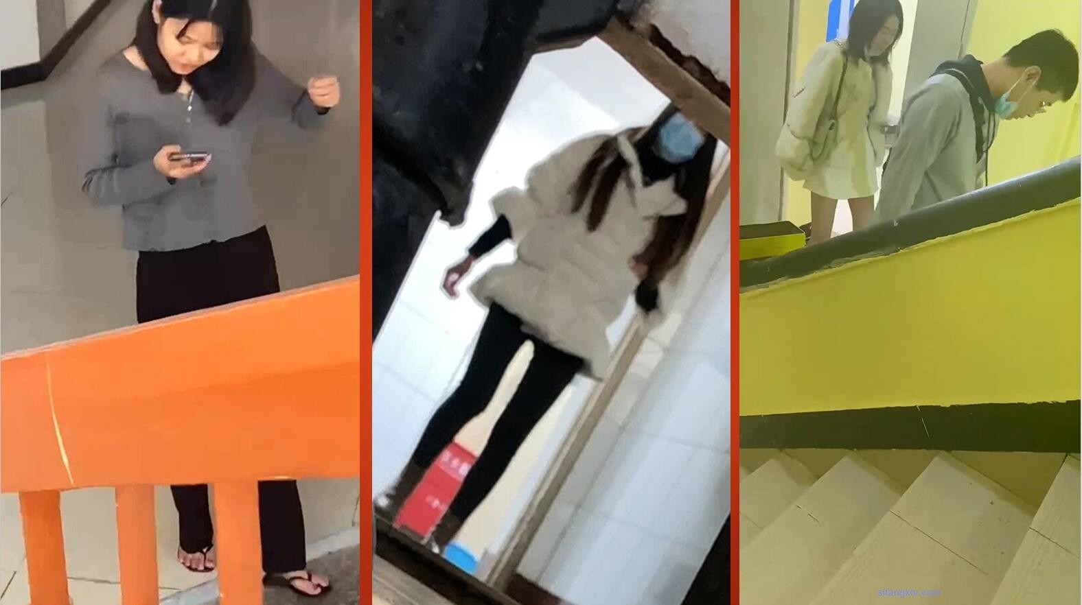 专业小盗-2021年11月最新办公楼拍到的女白领们.上下左右全拍