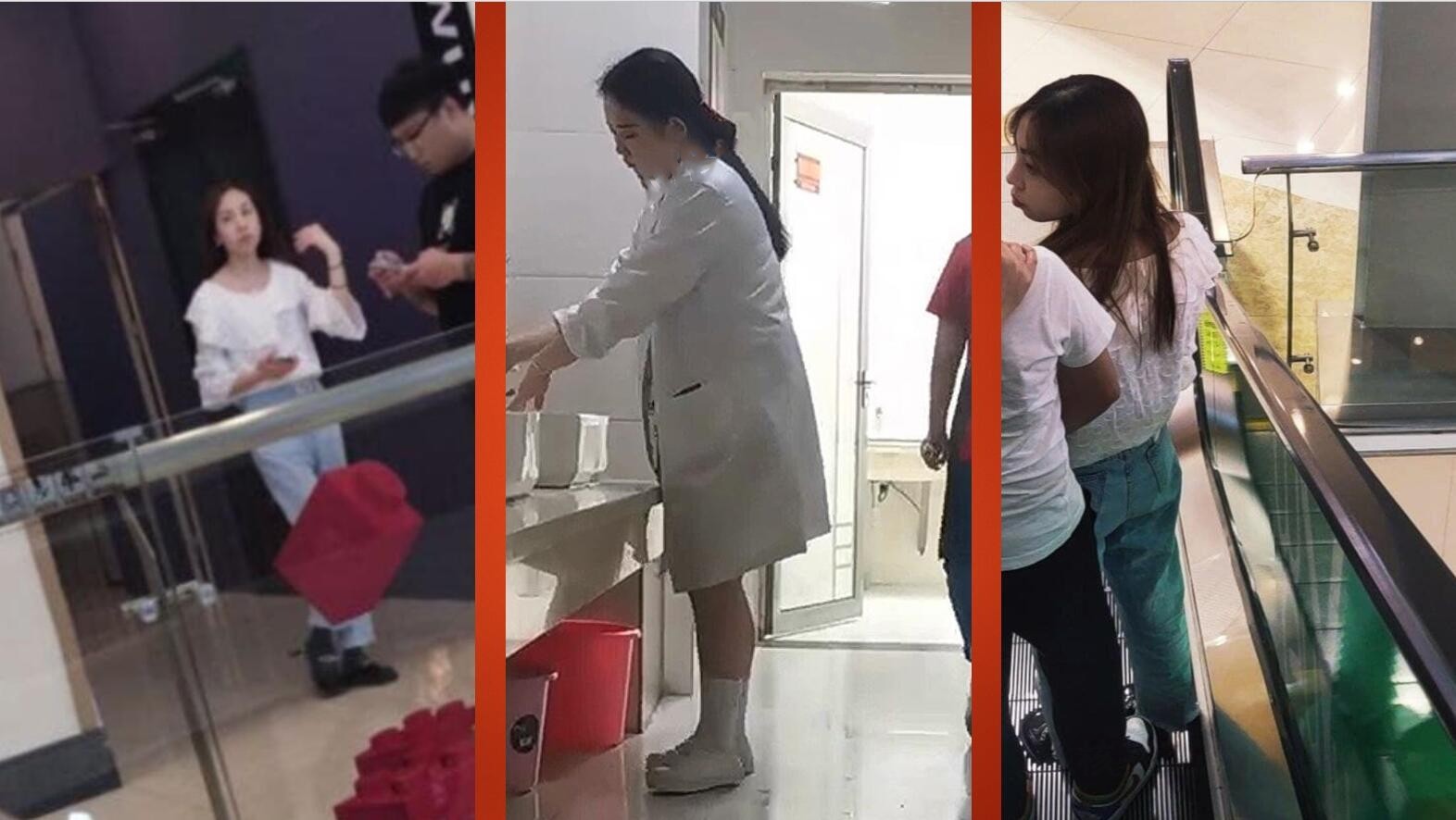 专业小盗-2021年11月最新办公楼拍到的女白领们.上下左右全拍