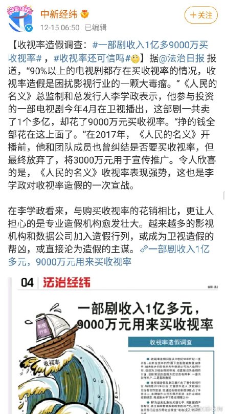 收视率造假行为已经有多严重,是否涉及法律问题呢?