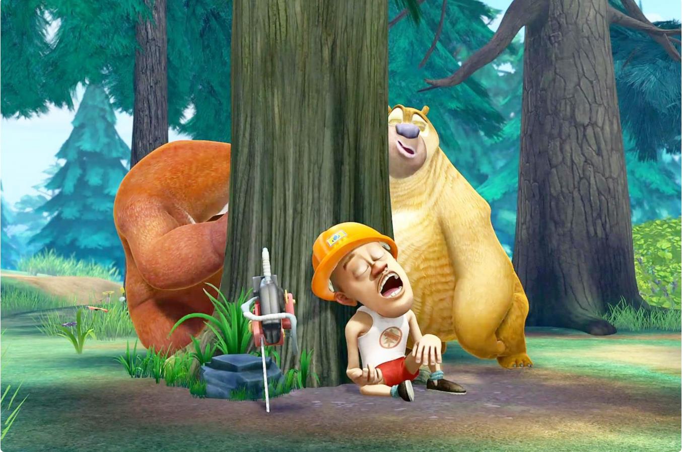 光头强的生日排面拉满真的很YYDS呀.童年陪伴熊出没39岁啦