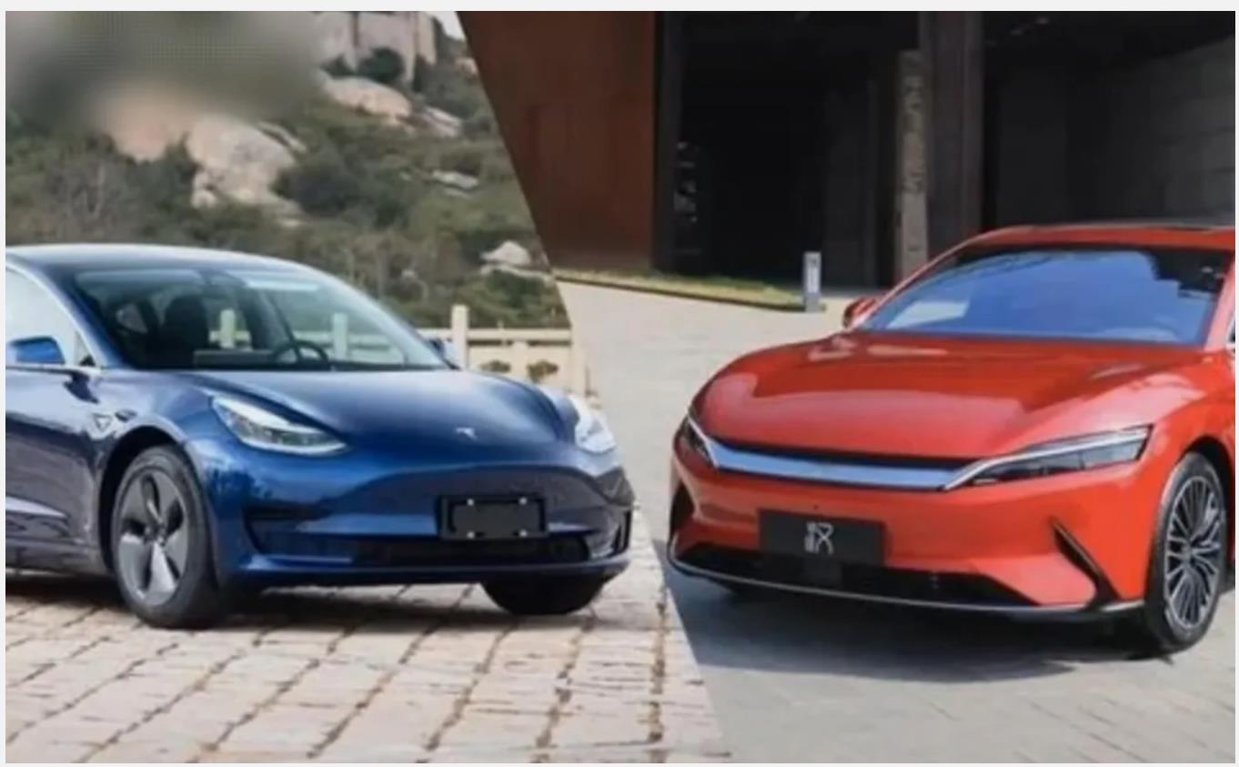 新能源汽车中外大战2023韭菜篇.特斯拉溢价PK比亚迪自研电池