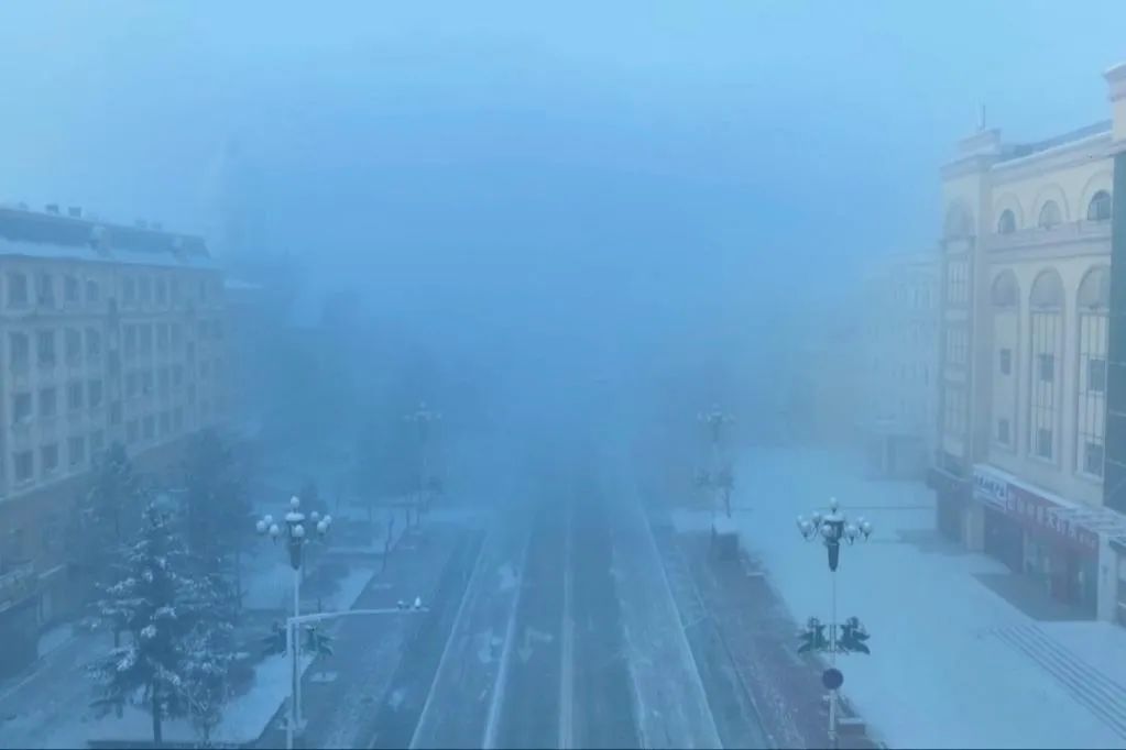 漠河零下-53℃的天气,打破我国最低气温记录能流浪地球吗?