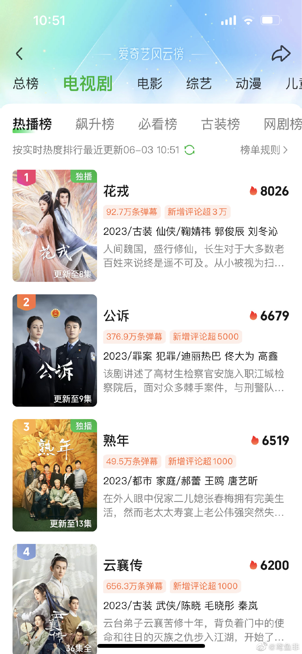 电视剧花戎剧情：第一次见在仙侠剧里搞绿化的神仙 