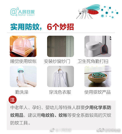 夏天被蚊子咬到正确的处理方式+防蚊小贴士