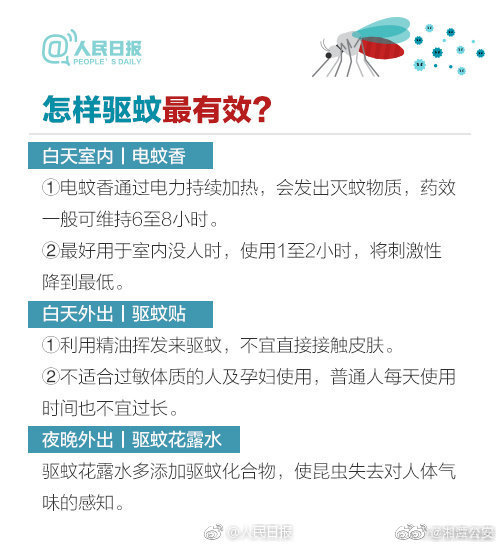 夏天被蚊子咬到正确的处理方式+防蚊小贴士