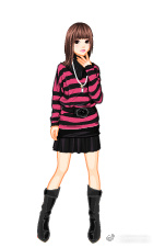 时尚就是一个轮回多巴胺穿搭，00后喜欢的QQ秀！