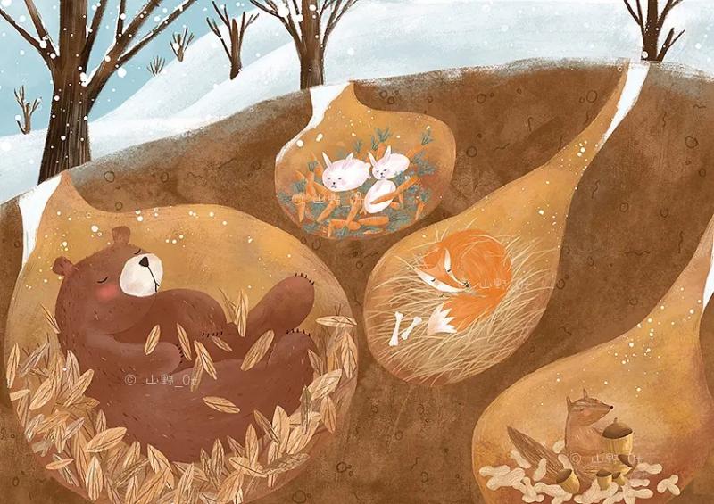 动物冬眠时不吃任何东西为什么饿不死呢？