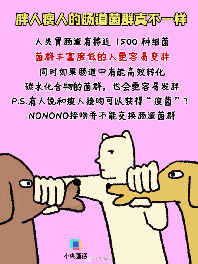 如果和瘦的人亲嘴真能变瘦吗？还有肠胃不好的人会变笨吗