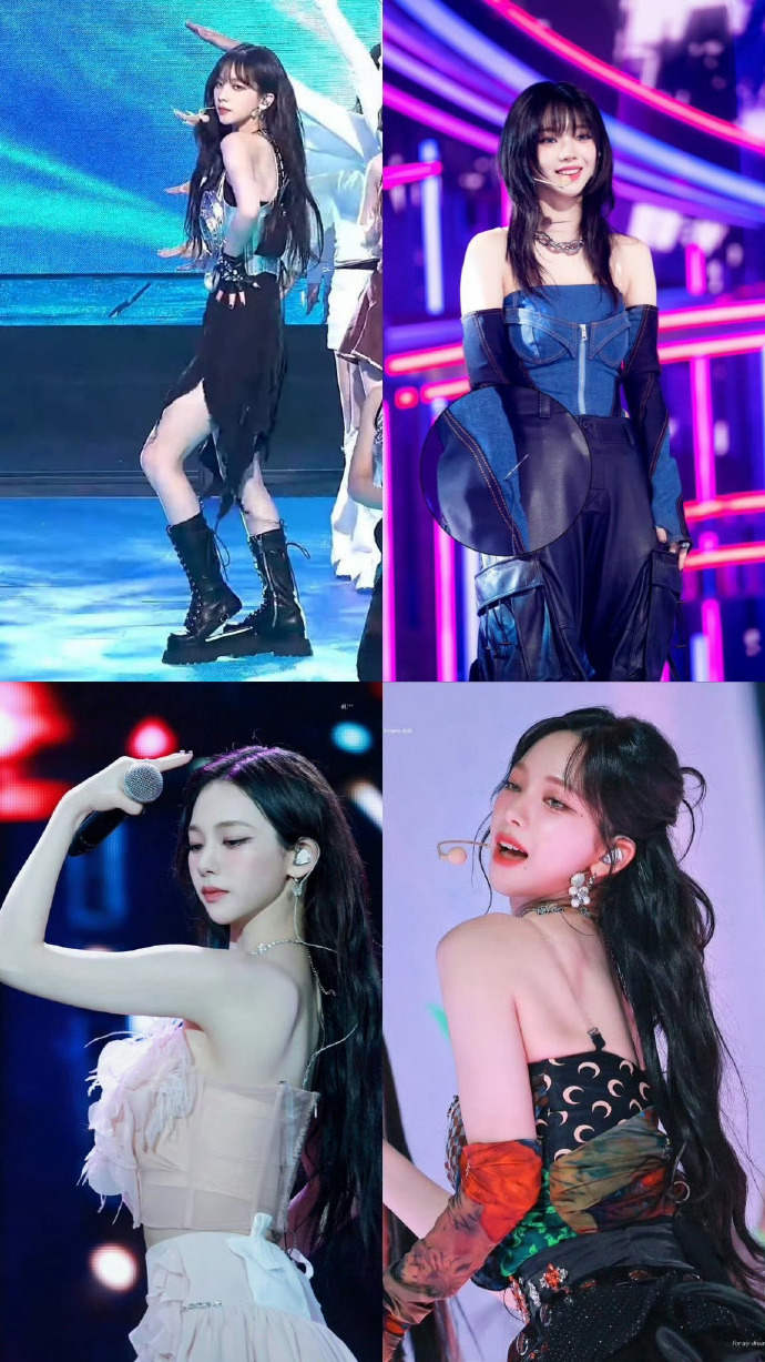 柳智敏被衣服磨得皮肤通红让粉丝心疼，演出服装太粗糙