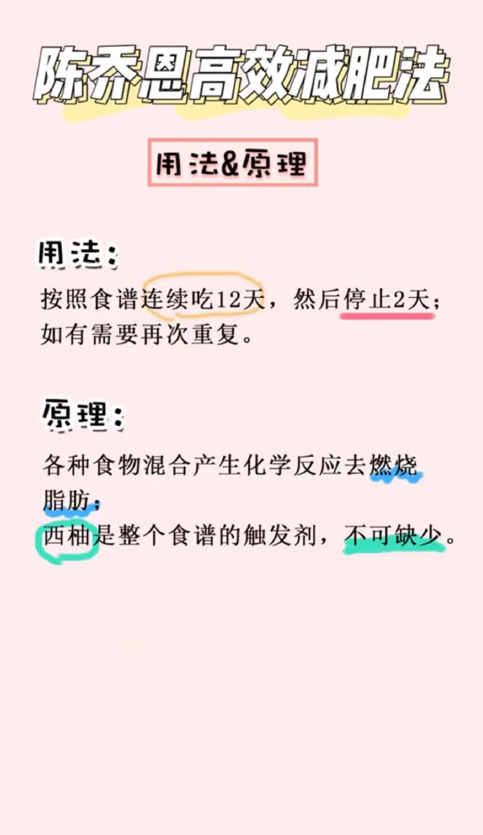 陈乔恩教于正自已保持身材的秘籍，三餐葡萄柚减肥法