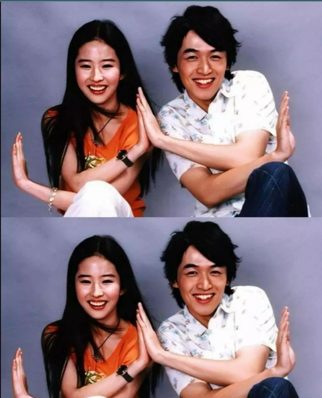 胡歌刘亦菲合体照引爆回忆杀狂潮，重现青春合照