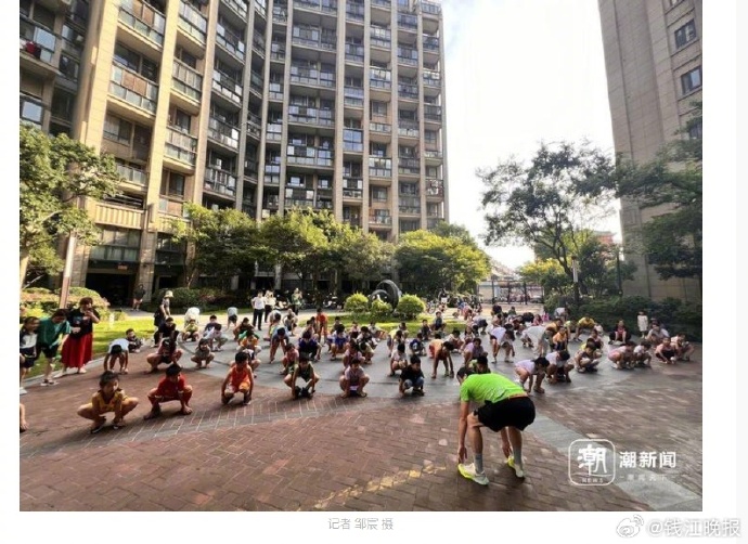 神仙邻居上官光将：带动社区200多人暑假坚持晨跑