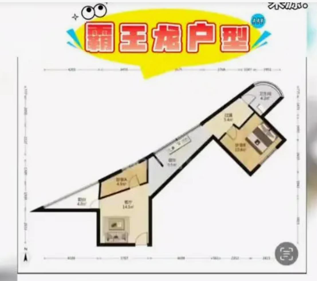 上海怪异恐龙户型房1套499万居然还能引发抢购热潮