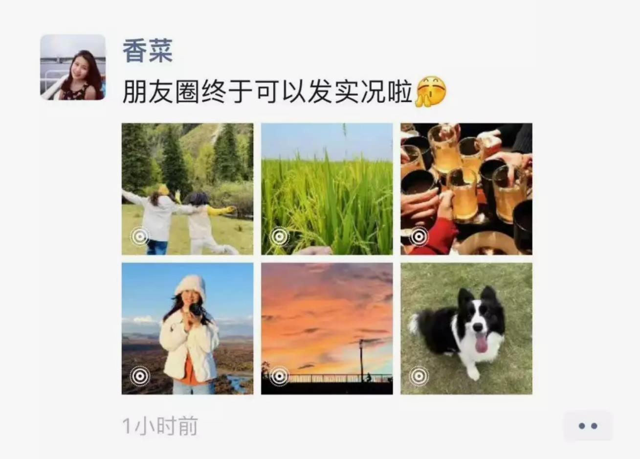 **朋友圈新玩法：实况照片来袭，记录生活更生动！