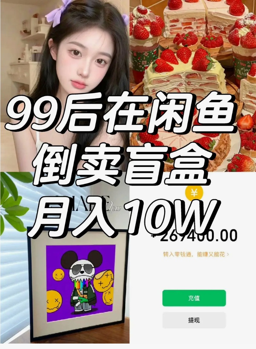 00后宝妈半年逆袭：8000元起步狂赚130万，盲盒经济新玩法